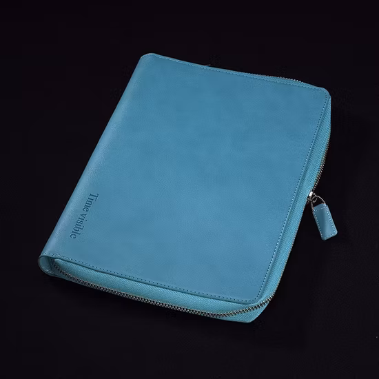 2018 Personalized Business Leather File Folder and Padfolio Portfolio Binder for Gift