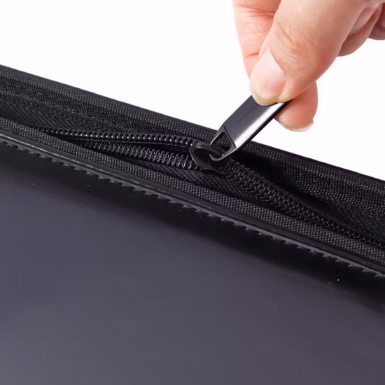 Custom High Quality Conference Padfolio A4 Business Leather Portfolio