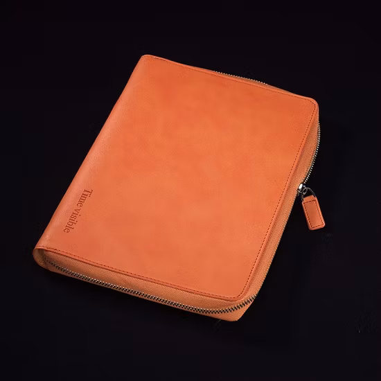 2018 Personalized Business Leather File Folder and Padfolio Portfolio Binder for Gift